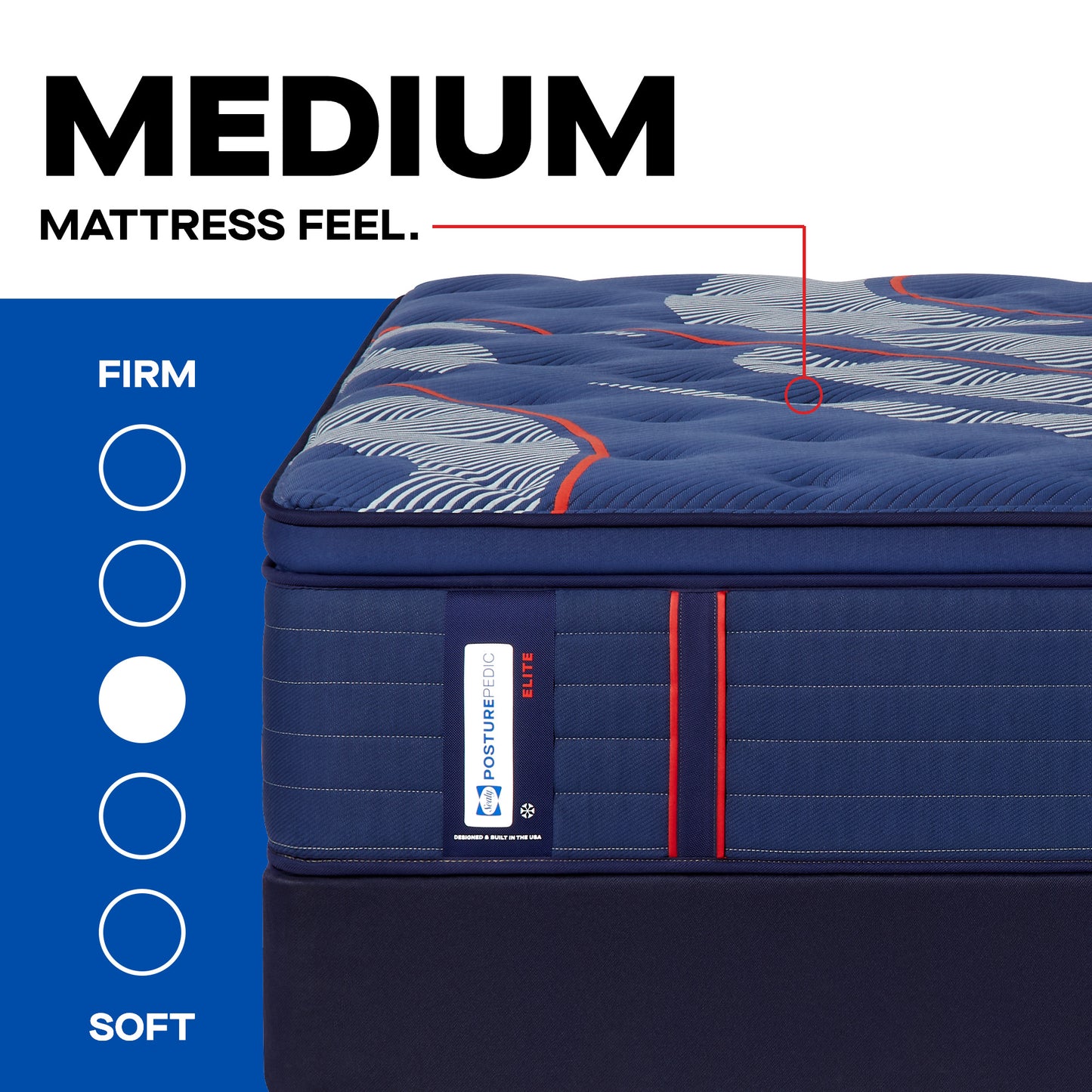 Sealy Posturepedic® Elite Brenham II Medium Euro Pillowtop