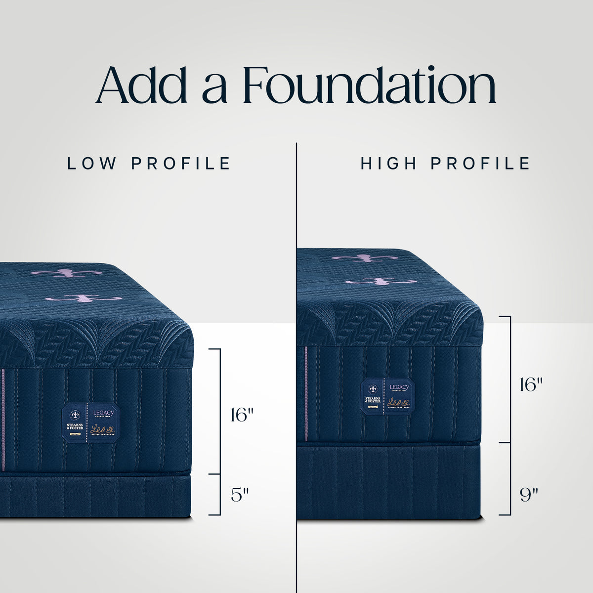 Stearns & Foster® Legacy Collection Medium Hybrid II