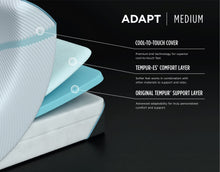 Load image into Gallery viewer, TEMPUR-Adapt® Medium by Tempurpedic™ 2024