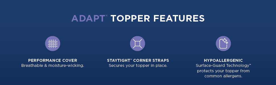 TEMPUR-Adapt Topper