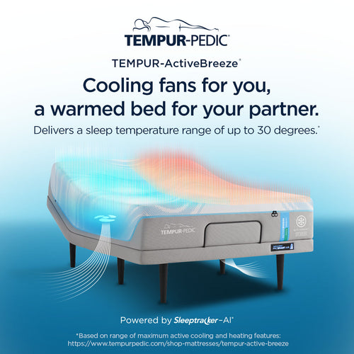 TEMPUR-ActiveBreeze® Smart Bed