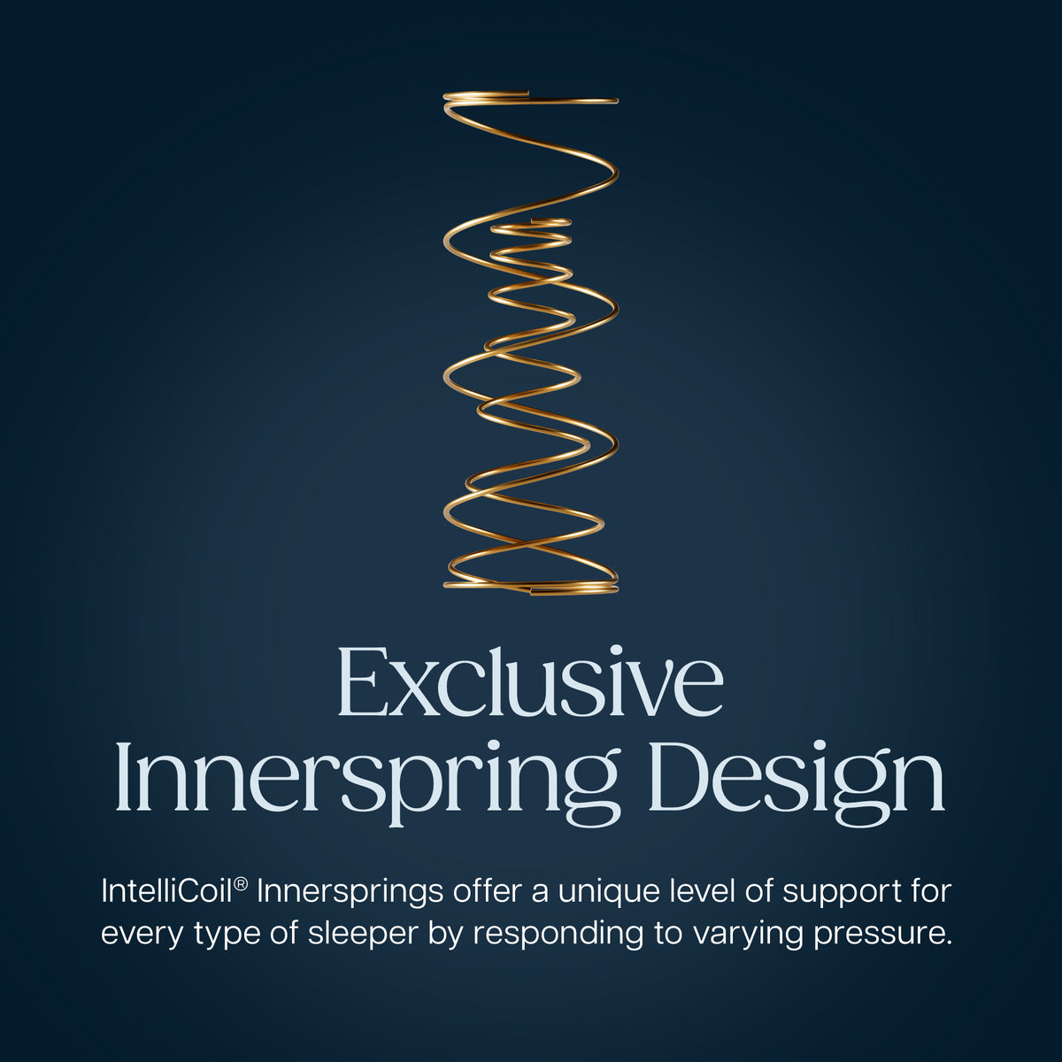 IntelliCoil coil-in-coil innerspring support