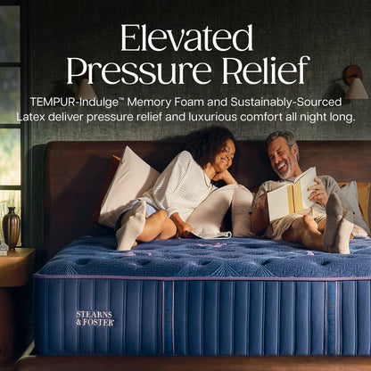 TEMPUR-Indulge memory foam and latex pressure relief