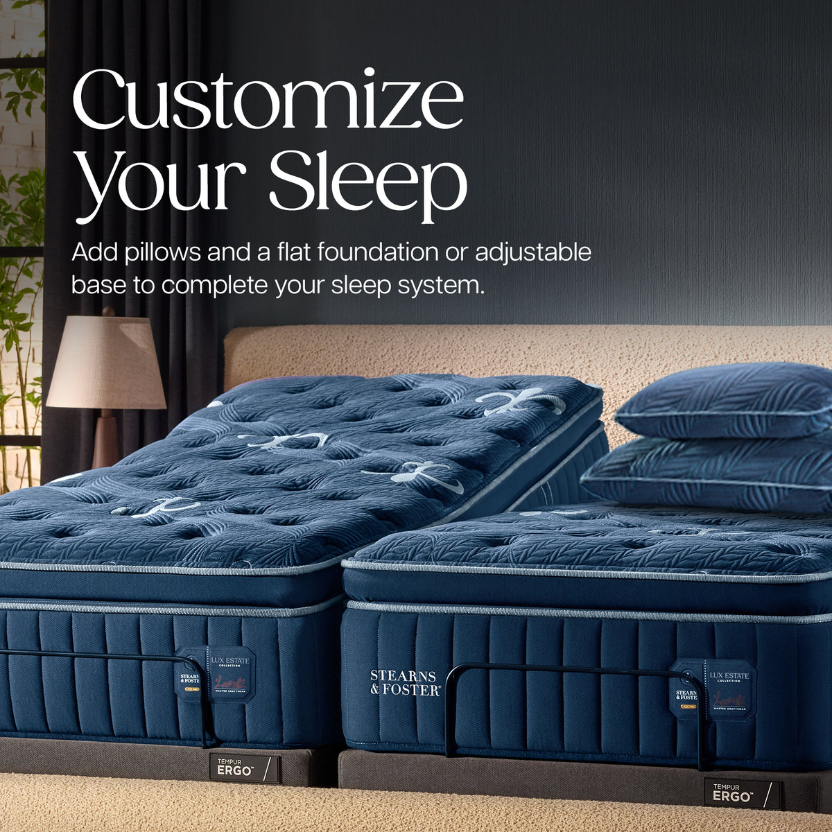 Stearns & Foster® Lux Estate Collection Soft Hybrid II