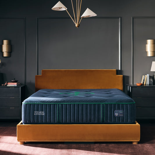 Reserve Medium Tight Top II mattress in a styled bedroom