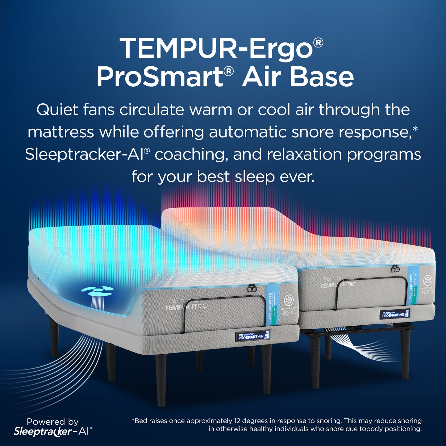 TEMPUR-ActiveBreeze® Smart Bed