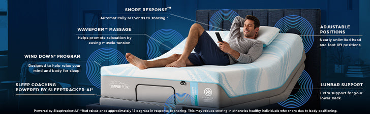 TEMPUR-ActiveBreeze® Smart Bed