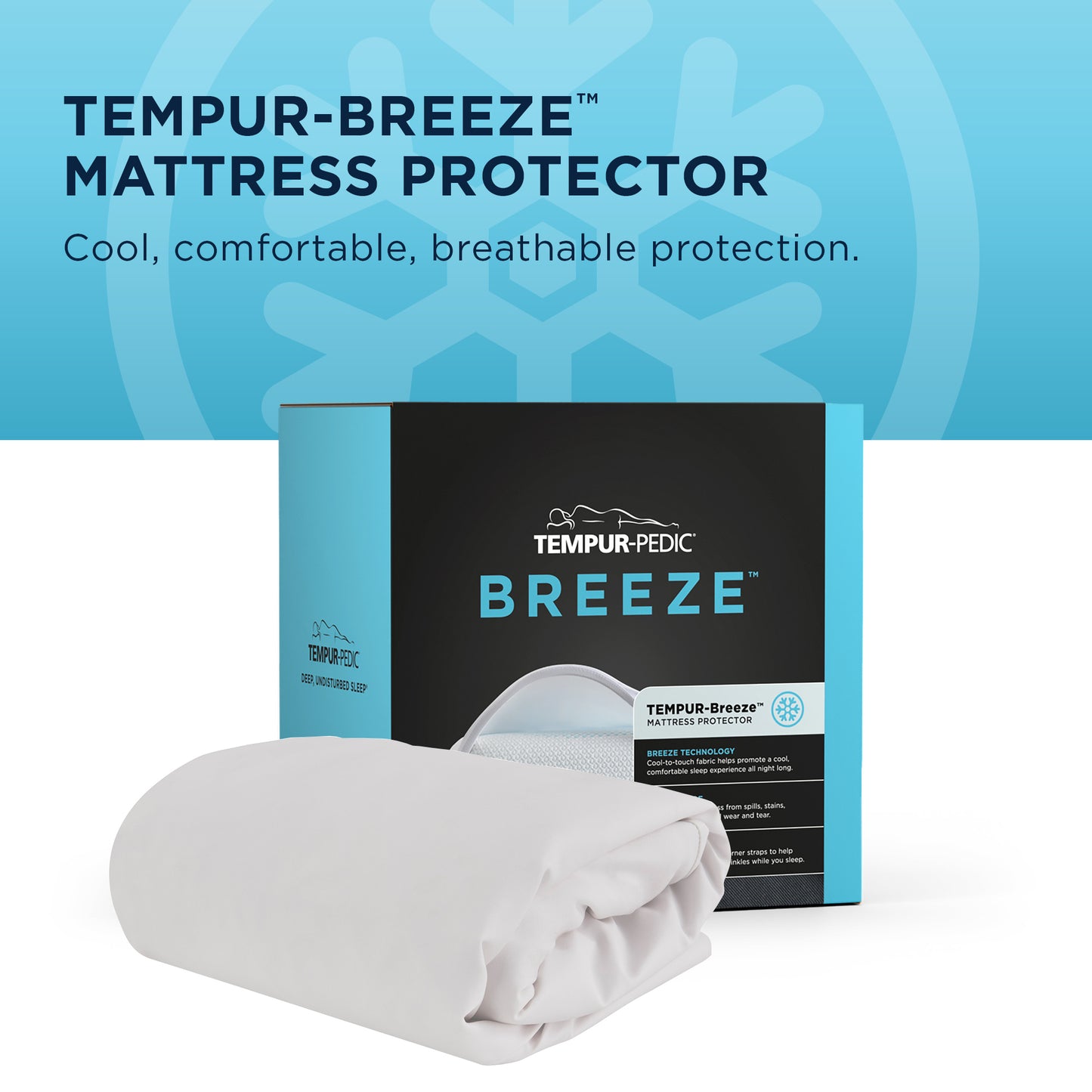 TEMPUR-Breeze™ Mattress Protector