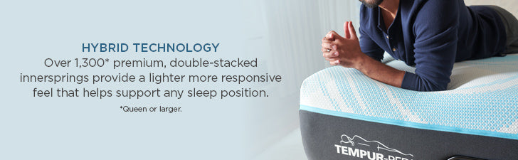 TEMPUR-LuxeBreeze° Medium Hybrid by Tempurpedic™