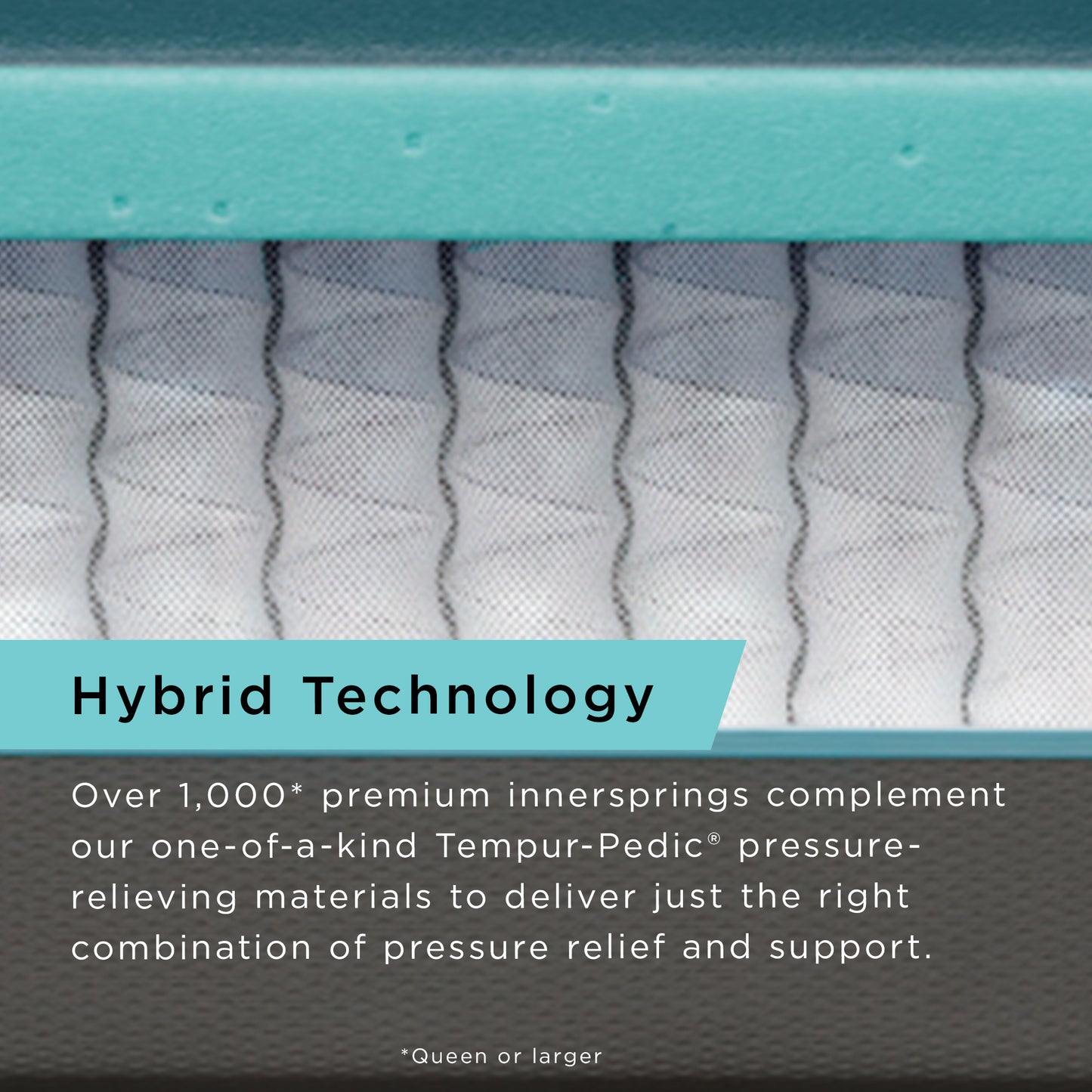TEMPUR-ProAdapt® Medium Hybrid by Tempurpedic™