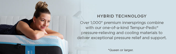 TEMPUR-PRObreeze° Medium Hybrid by Tempurpedic™
