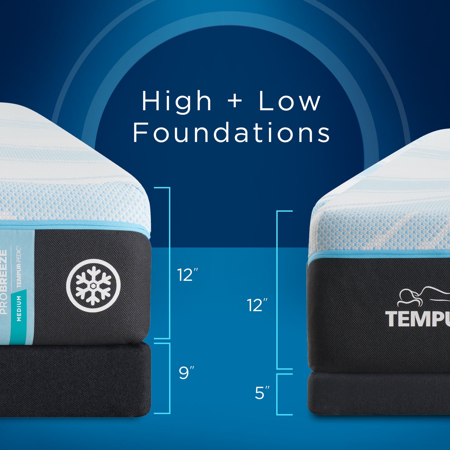 TEMPUR-PRObreeze° Medium Hybrid by Tempurpedic™