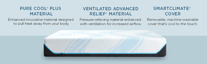 TEMPUR-PRObreeze° Medium by Tempurpedic™
