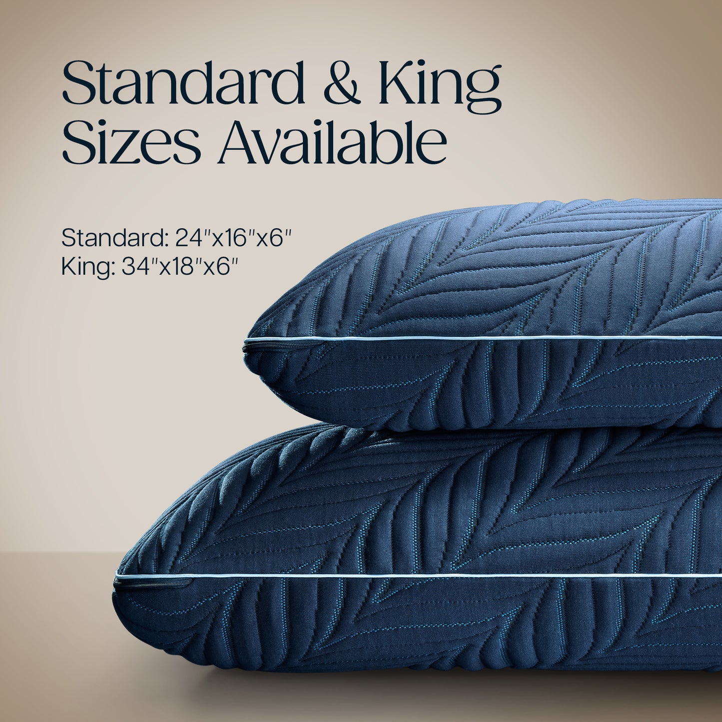Stearns & Foster Estate Latex Pillow with Cooling TENCEL Cover