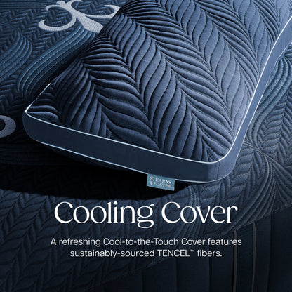 Stearns & Foster Lux Estate Pillow: Down One Side, Latex the Other