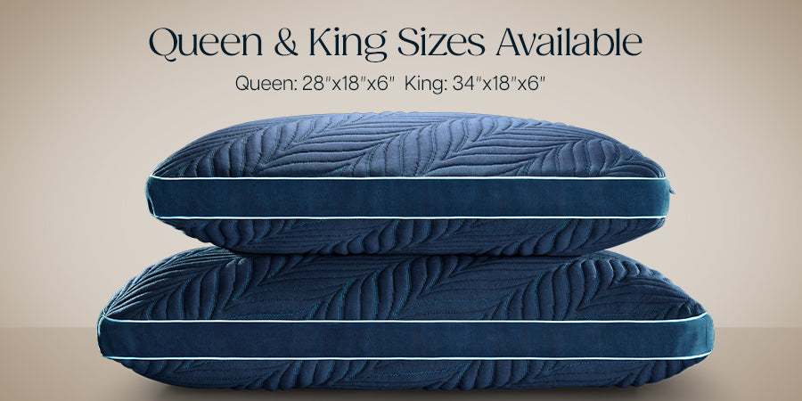 Stearns & Foster Lux Estate Pillow: Down One Side, Latex the Other