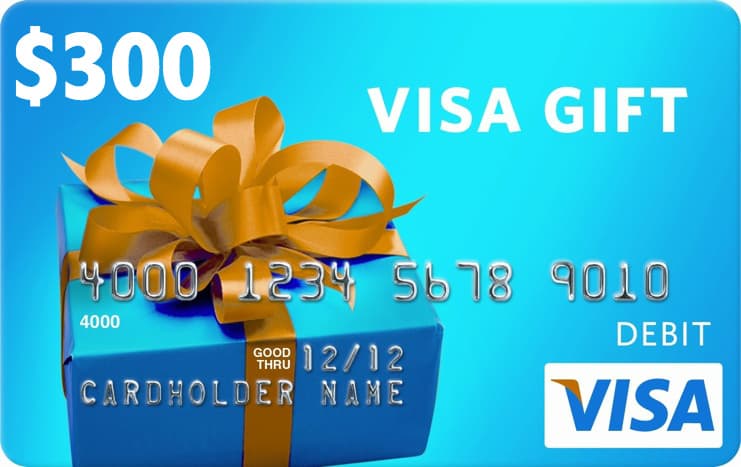 $300 VISA Gift Card
