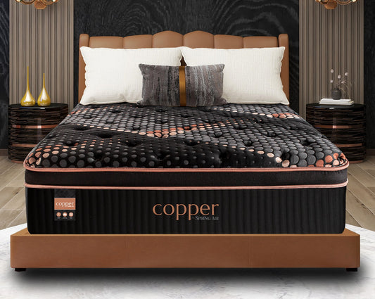 Spring Air Copper Hybrid Plush Eurotop