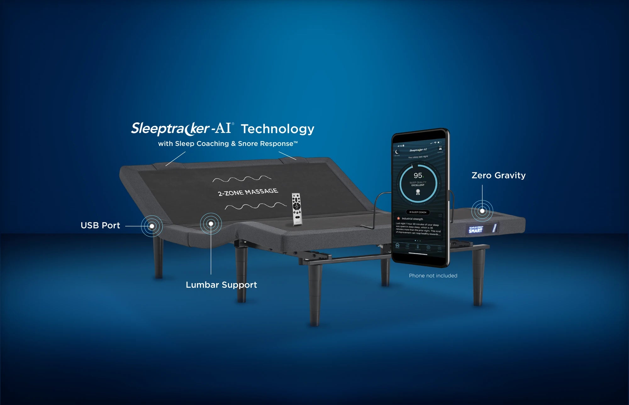 Tempur top pedic smartbase