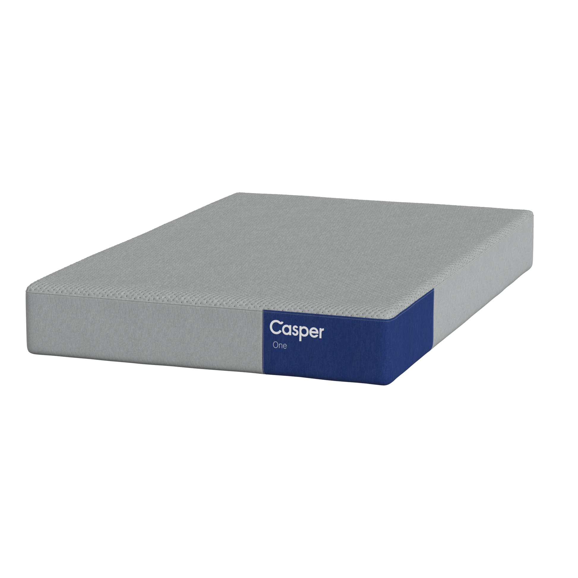 Casper mattress on a white background