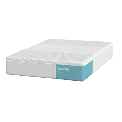 Casper Snow mattress on a white background