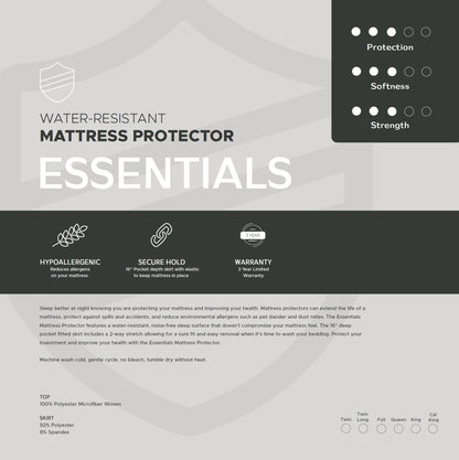 Essentials Mattress Protector product overview