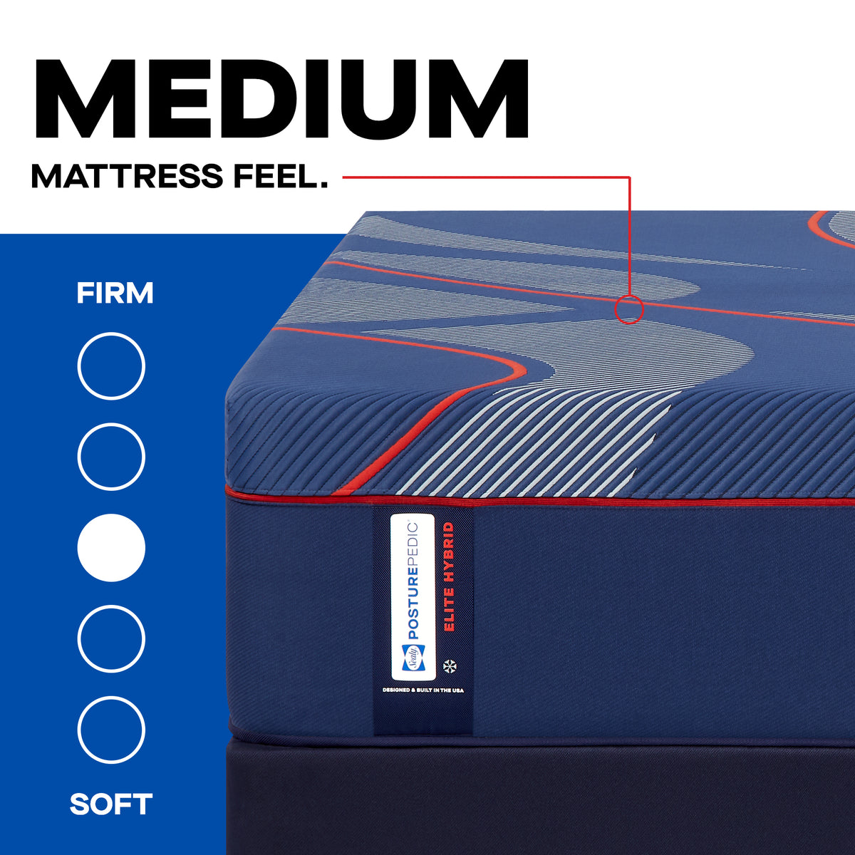 Albany II Medium mattress feel: medium comfort