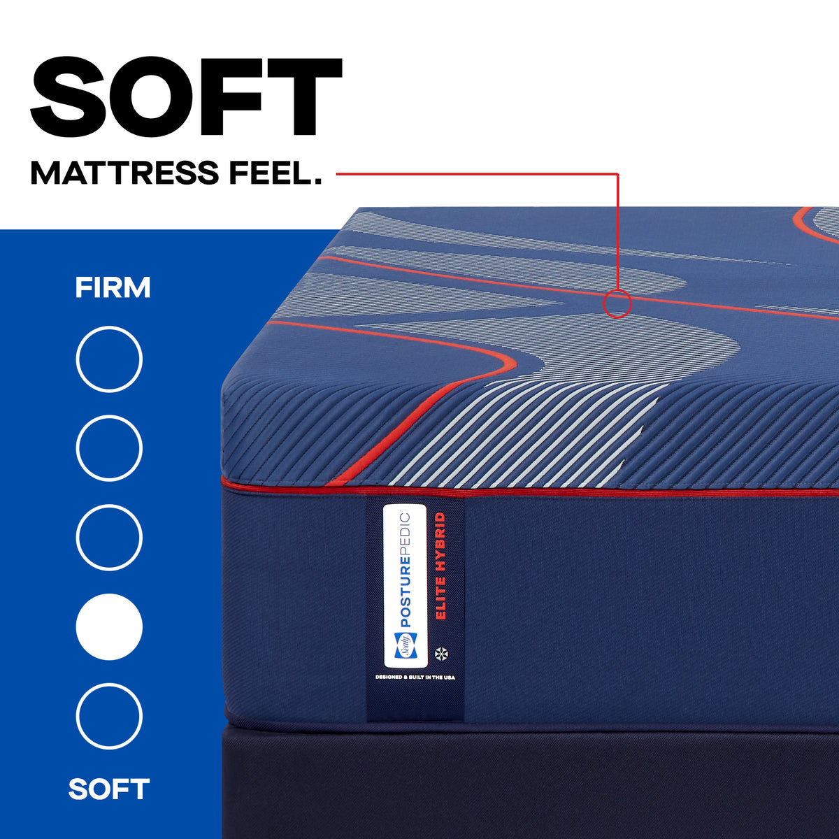 Brenham II Soft mattress feel: soft comfort