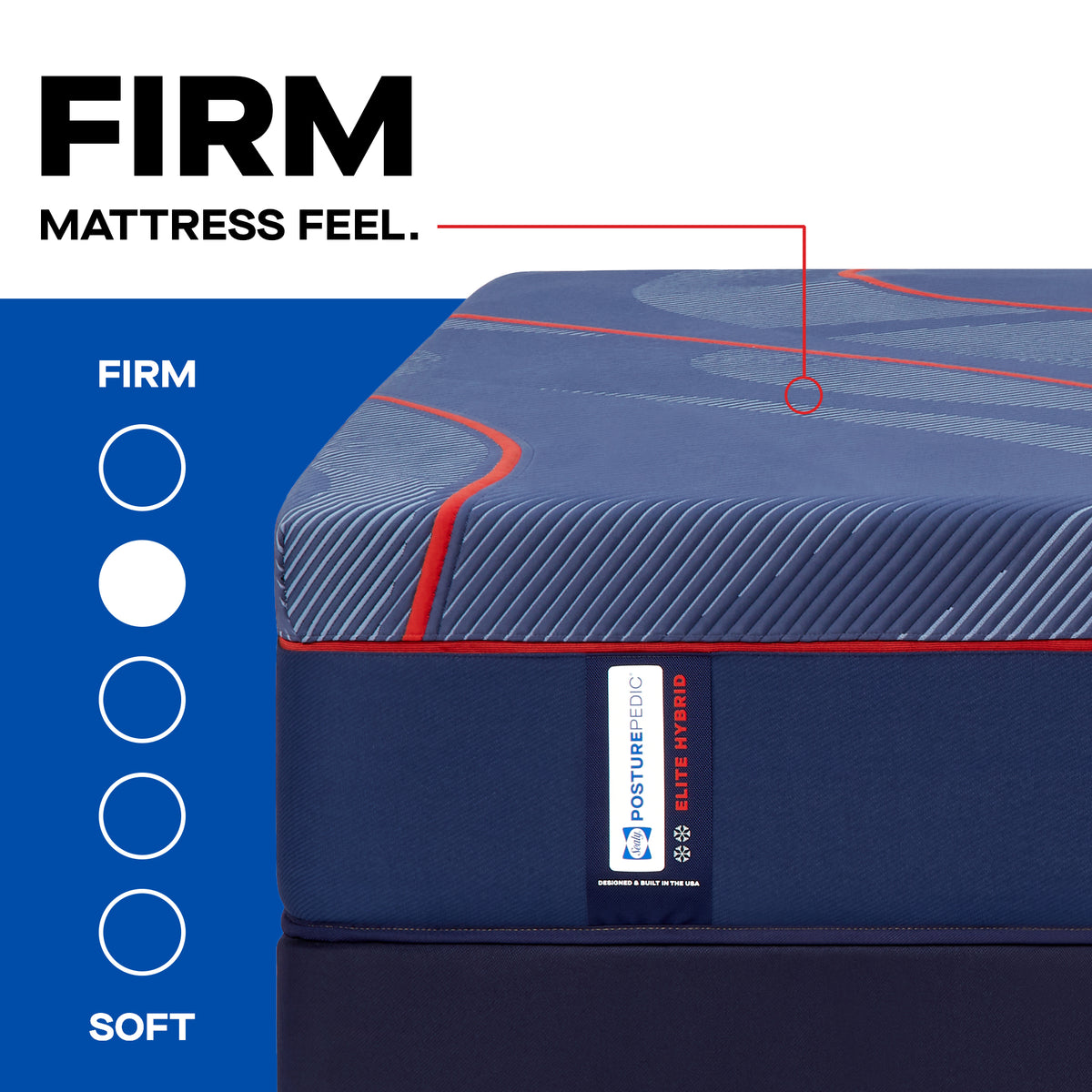 High Point II Firm mattress feel: firm comfort