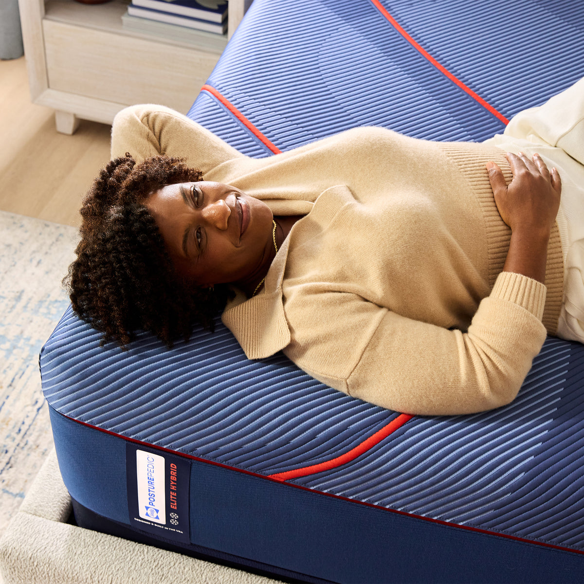High Point II Medium mattress lifestyle bedroom view