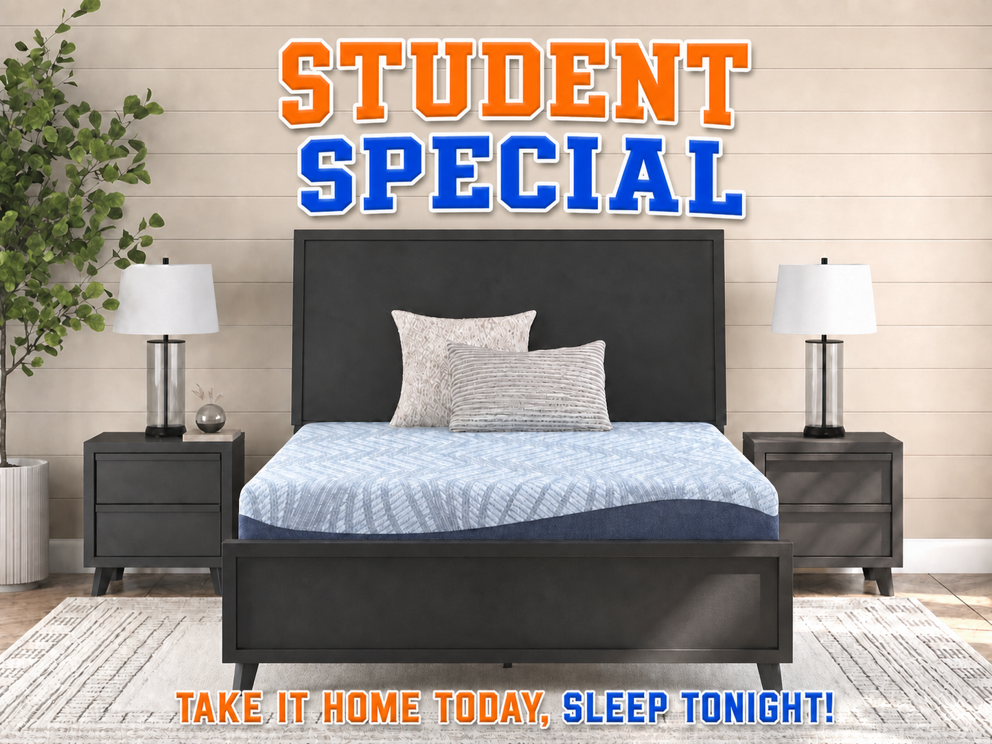 Student Special 10" Memory Foam