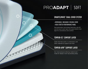 TEMPUR-ProAdapt® Soft by Tempurpedic™ 2024