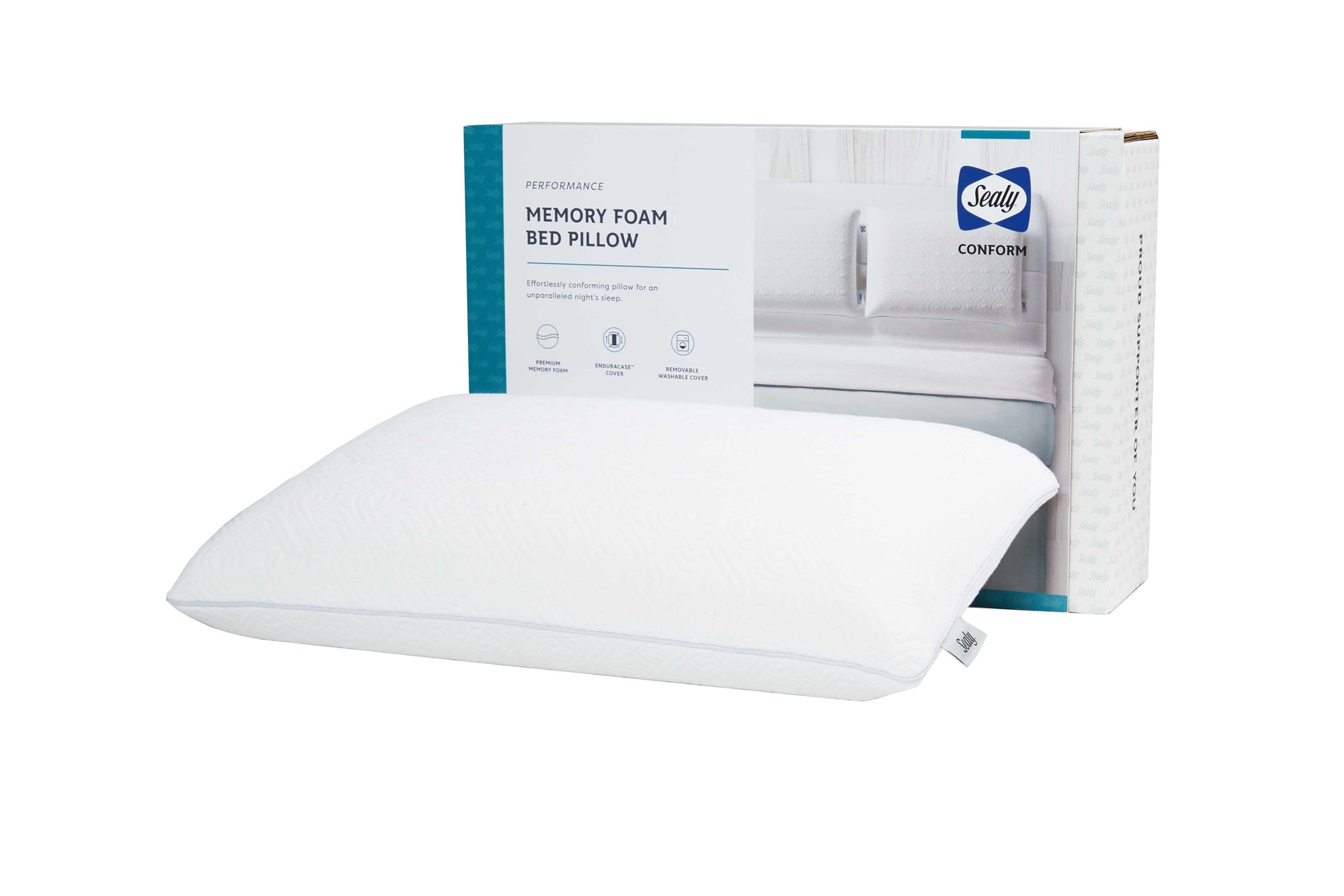 Sealy® Conform Memory Foam Bed Pillow – Sleep Center Direct