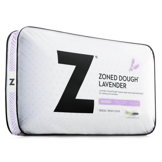 Malouf DOUGH® + Z™ Lavender Memory Foam Pillow