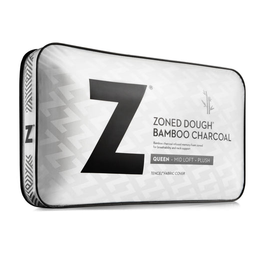 Malouf DOUGH® + Z™ Bamboo Charcoal Memory Foam Pillow