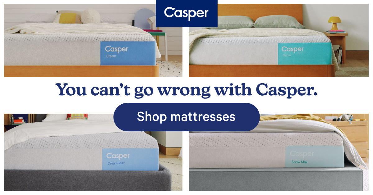 Explore Casper mattresses available from The Sleep Center